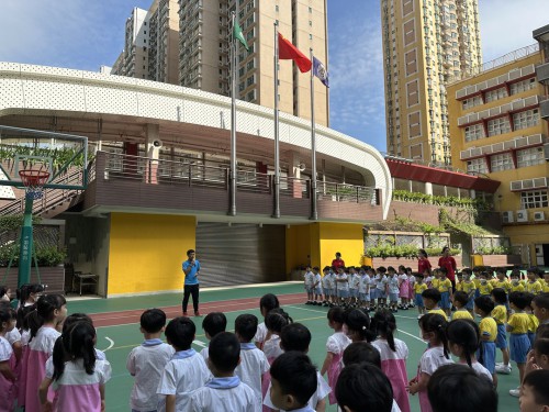 K3級認識升國旗活動
